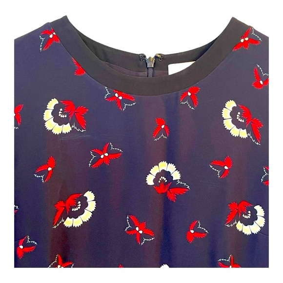 A.L.C dress Elegant Floral Long Sleeve women’s Dress size 6 - Picture 9 of 10